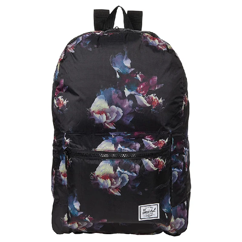 waterproof hiking jacket for women -Herschel Unisex Gothic Floral One Size Packable Daypack Backpack - 10614-04974-OS