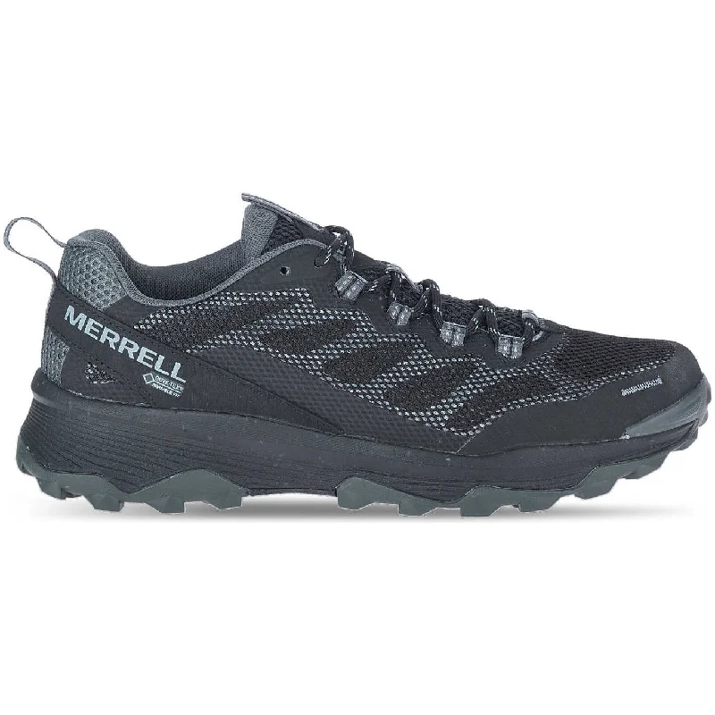 camping cookware set for large groups -Merrell Speed Strike GORE-TEX Mens Walking Shoes - Black