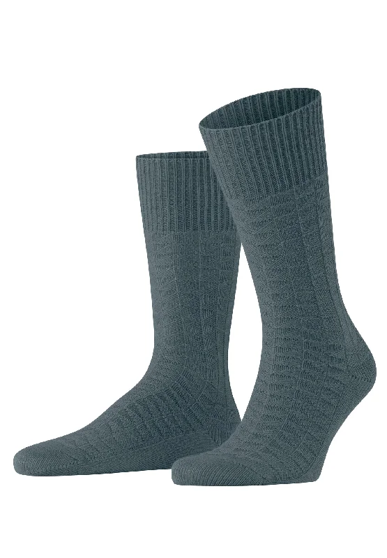 cushioned socks for hiking -Joint Knit So Socks | Grass 12543-7431