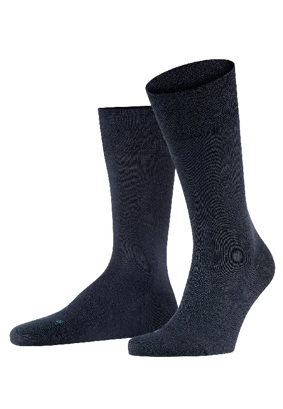 anti-slip socks for seniors -Sensitive Berlin Sensitive Berlin Wool And Cotton Sock | Dark Navy 14416-6370