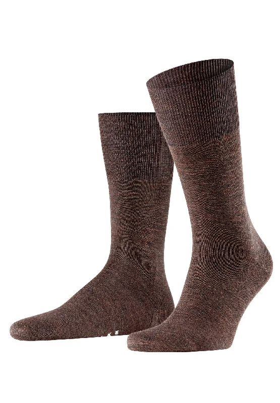 toe socks for comfort -Airport Airport Sock | Dark Brwn 14435-5450