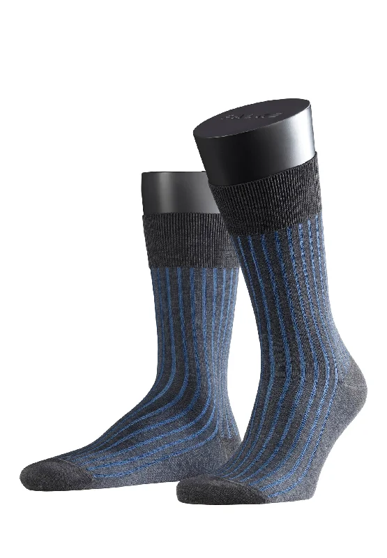 crew length socks for men -Shadow So Socks | Dark Grey 14648-3191