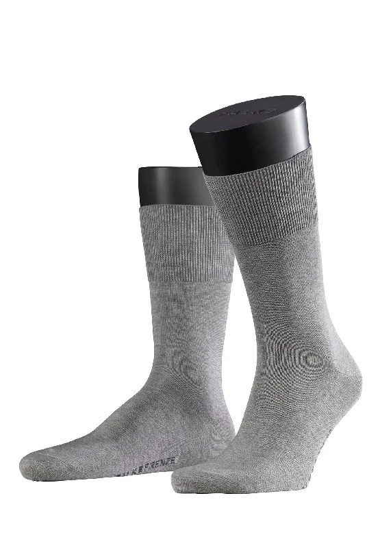 soft ankle socks for running -Firenze Men's Firenze Dress Sock | Light Greymel. 14684-3390