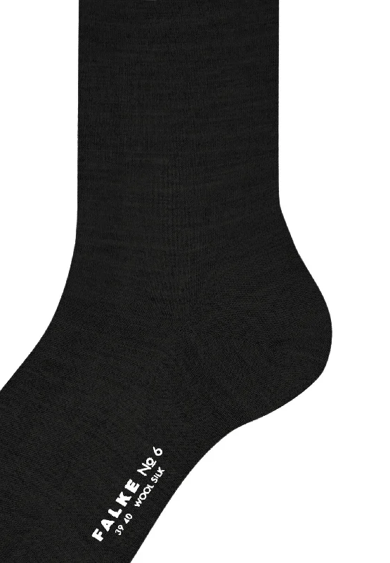 sport-specific socks for tennis -Luxury Line Basics Falke No. 6 Knee High | Moonshine Tiles 15451-3000