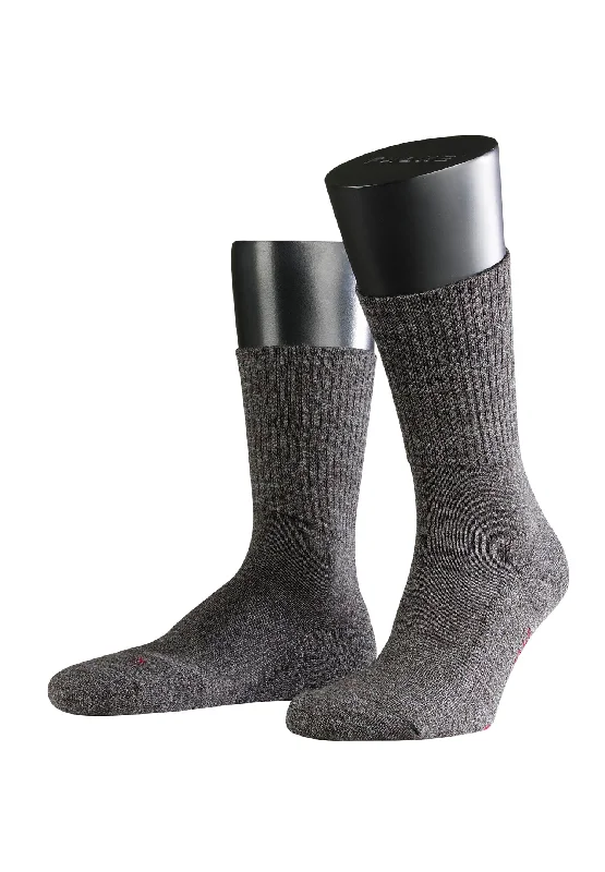 wool socks for hiking -Walkie Light Unisex Walkie Light Weekend Sock | Smog 16486-3150