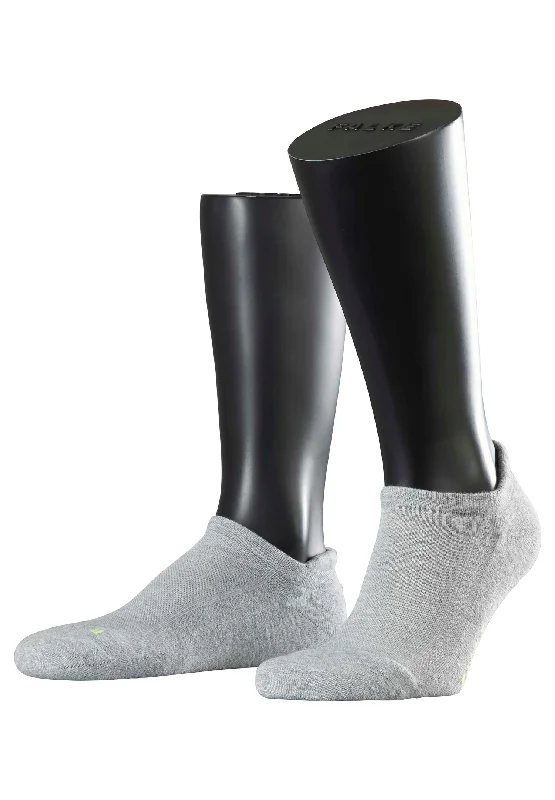 organic cotton socks for women -Cool Kicks Cool Kick Sneaker Sock | Light Grey Melange 16609-3400