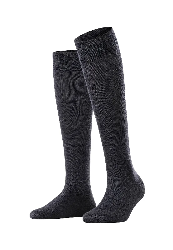 thermal socks for winter -Sensitive Berlin Knee High | Dark Navy 46229-6370