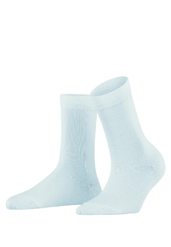 athletic compression socks for recovery -Cotton Touch So Socks | Light Blue 47105-6594