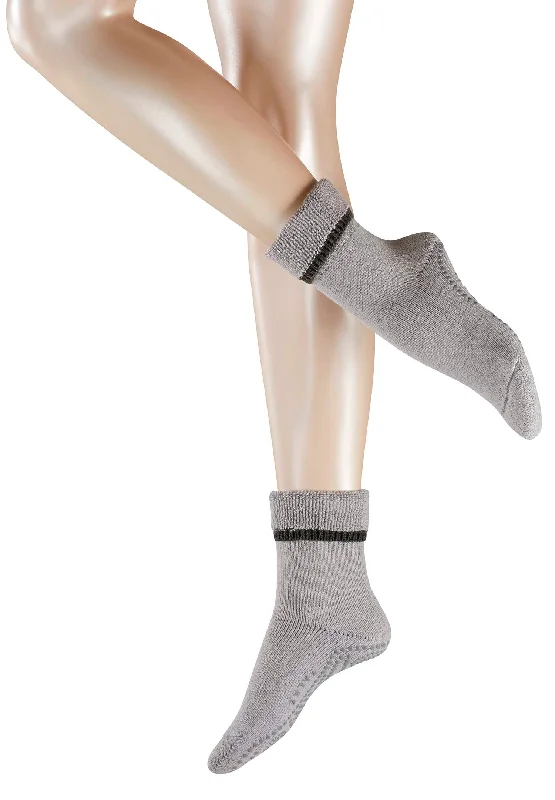 fun socks for gifts -Cuddle Pad Home Slipper Cuddle Pad Home Slipper Wool Cotton Slipper Sock | Silver 47540-3290