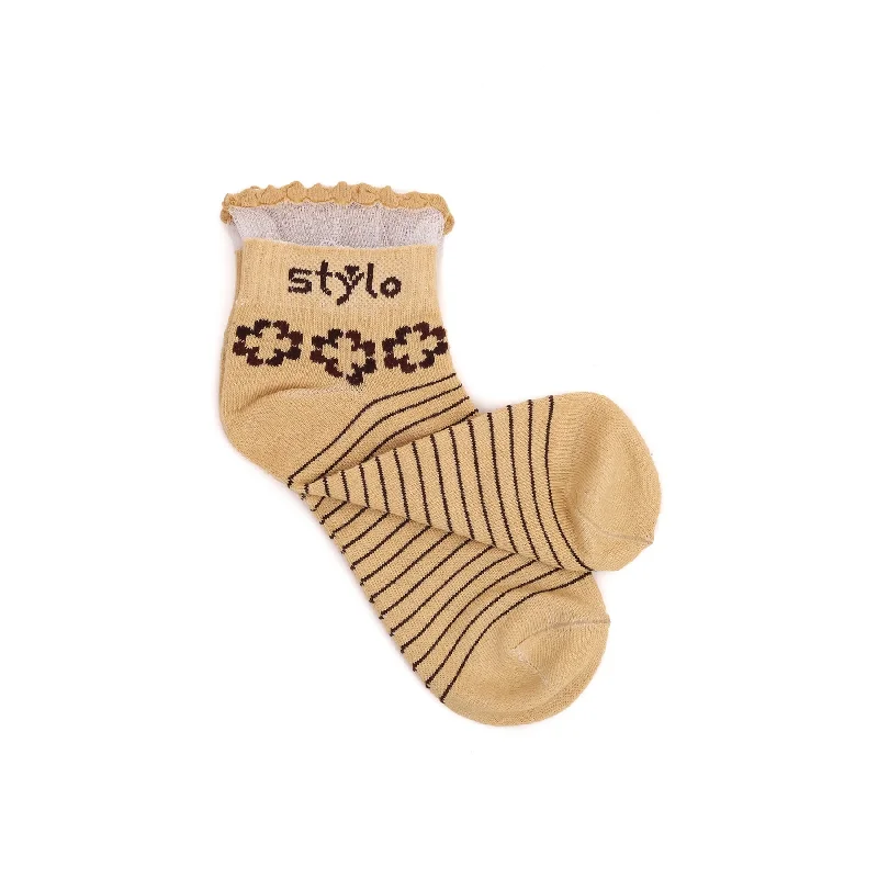 durable socks for work -Ladies Low Cut Socks S01616