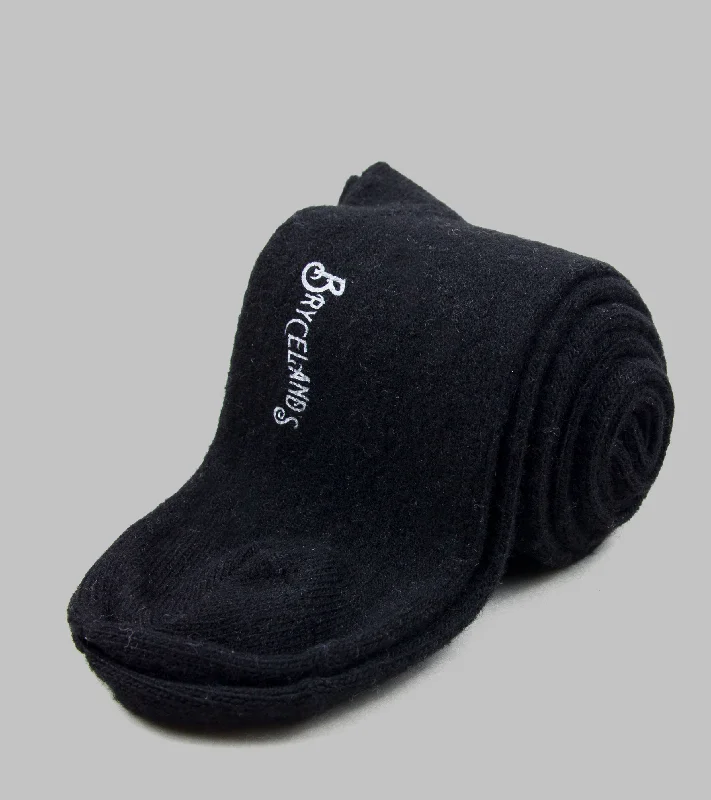 luxury socks for men -Bryceland's Cashmere Socks Black