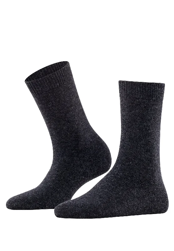 thermal wool socks for men -Cosy Wool Sock Cosy Wool Sock | Anthracite Melange 47548-3089