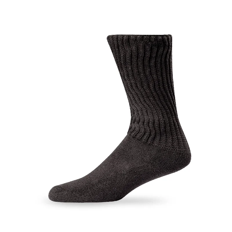 cushioned socks for hiking -Diabetes - Crew Socks