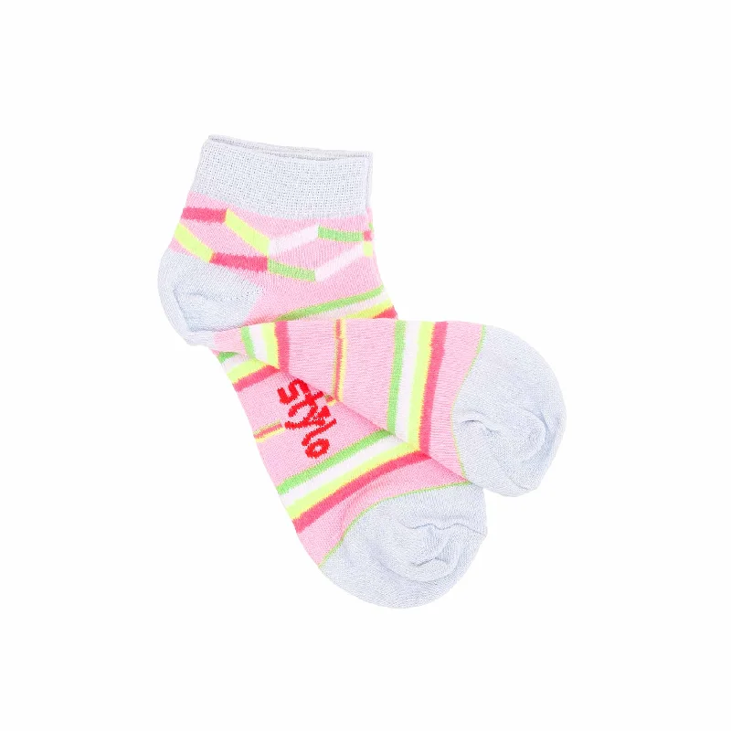 thermal compression socks for travel -Ladies Ankle Socks S01721