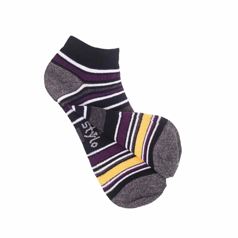 moisture-wicking socks for runners -Ladies Ankle Socks S01740