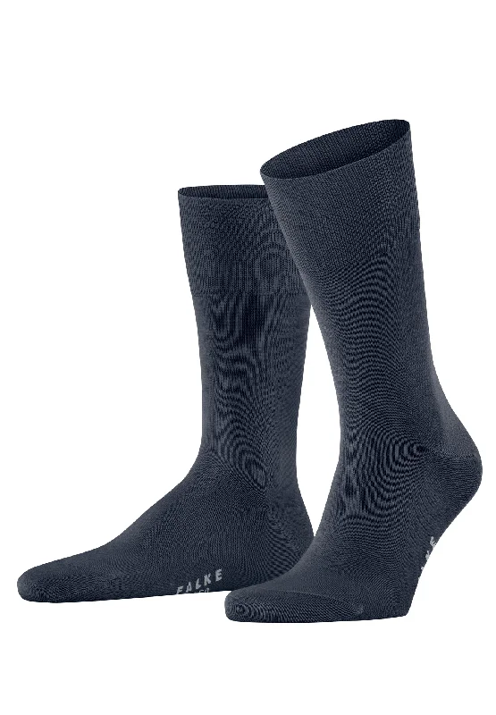 patterned cotton socks for women -Tiago Kh Socks | Space Blue 14792-6116