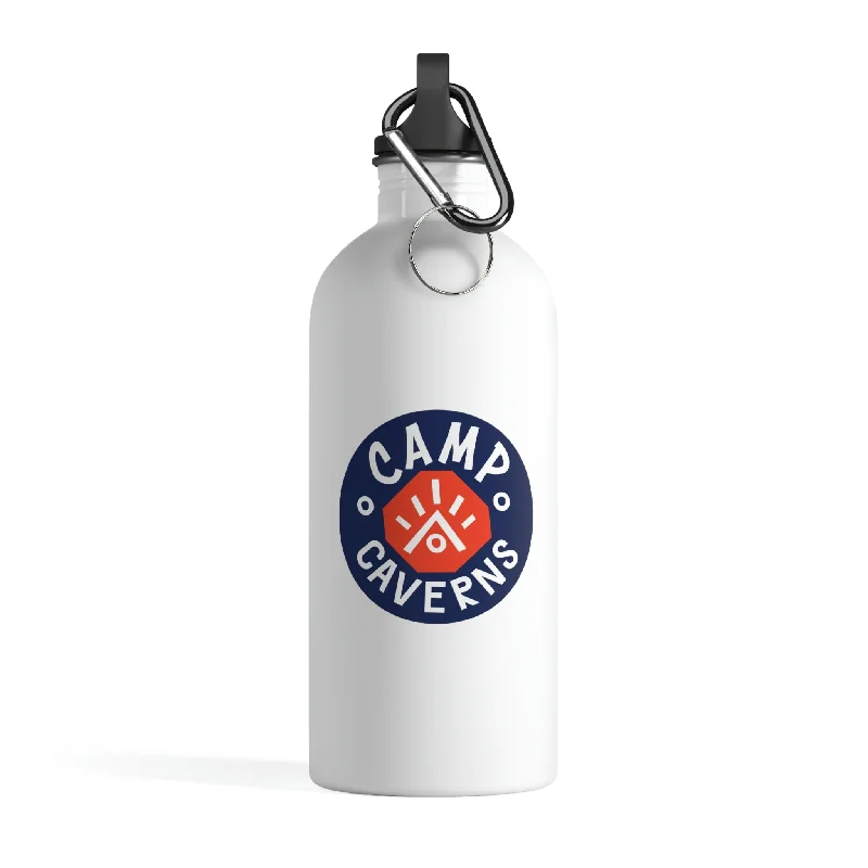 camping travel accessories-multi-purpose camping accessories-Caverns Stainless Steel Water Bottle