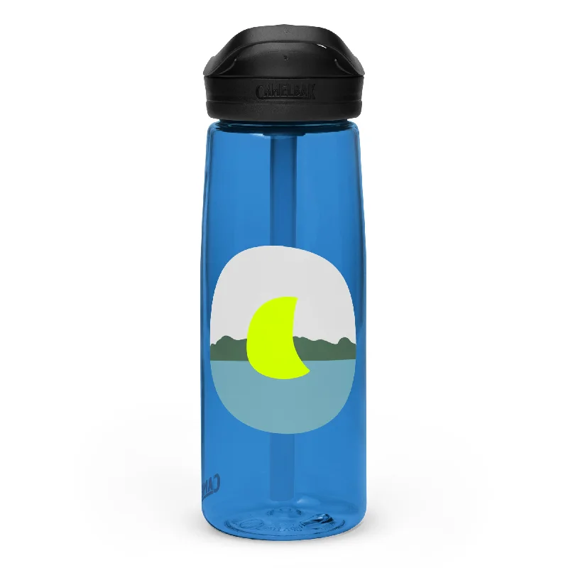 solar camping accessories-camping accessories for festival trips-Half Moon CamelBak Eddy®  Water Bottle