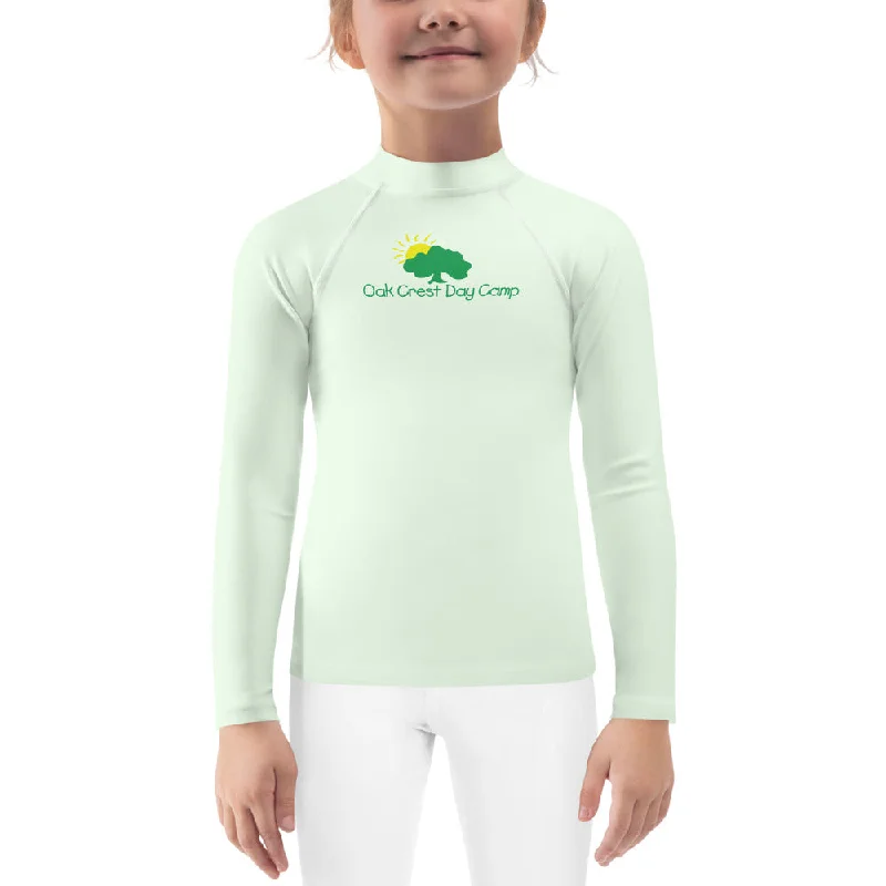 camping first aid accessories-camping water-resistant bag accessories-Oak Crest Long Sleeve Rash Guard - Kids