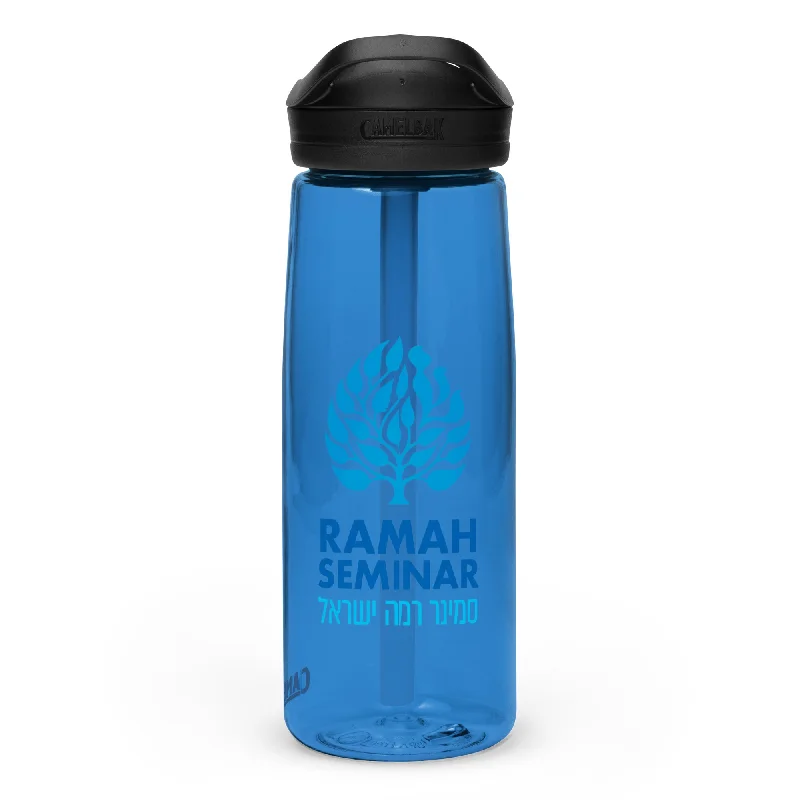 luxury camping accessories-camping kitchen setup accessories-Ramah Israel CamelBak Eddy®  Water Bottle Modern Logo