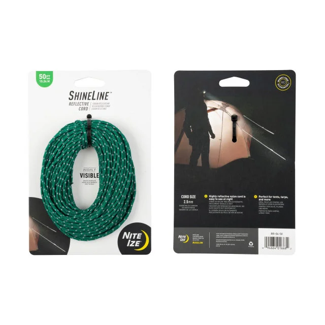 comfortable camping accessories-camping first-aid essentials accessories-Shineline Reflective Cord - 50 Ft.