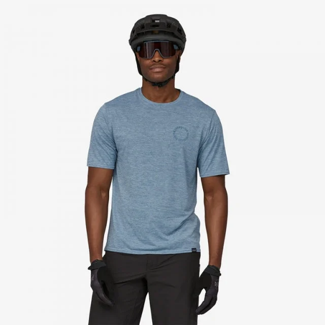 hiking boots for multi-day hiking -Men's Cap Cool Daily Graphic Shirt - Lands