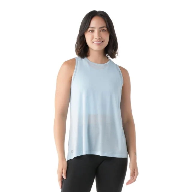 hiking socks with merino wool -Women's Active Ultralite High Neck Tank