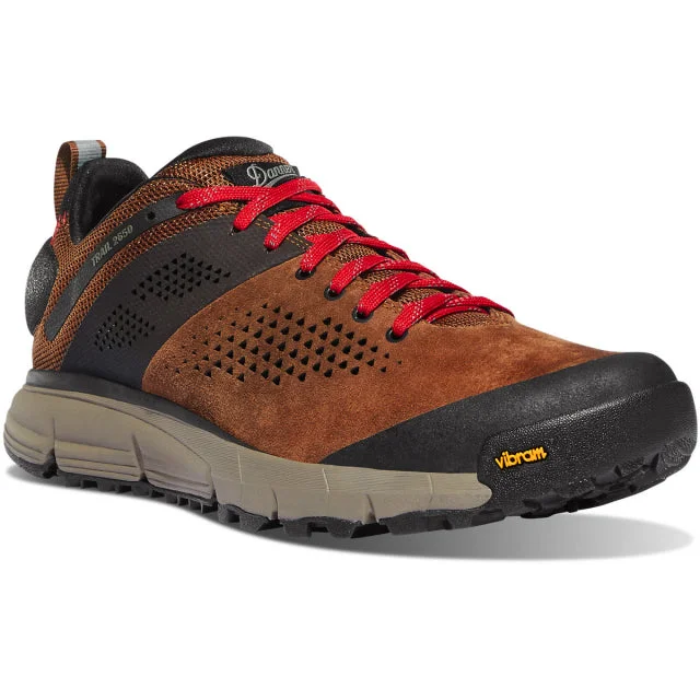 hiking compass and map -Men's Trail 2650 3" Brown/Red