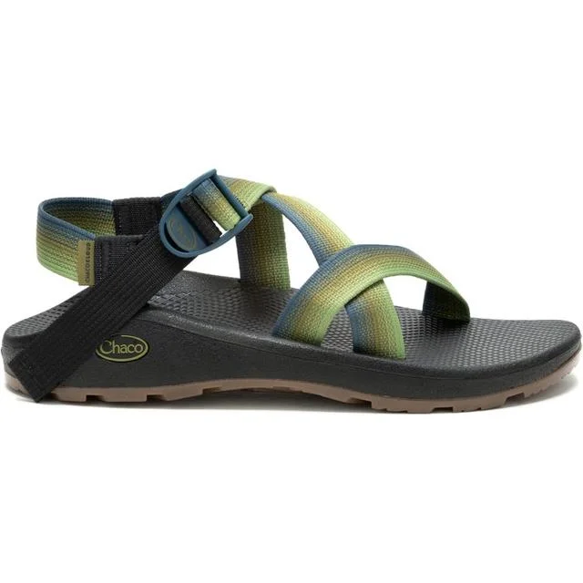 hiking water reservoir bag -Chaco Men's Z/Cloud Cushioned Sandal Fade Green