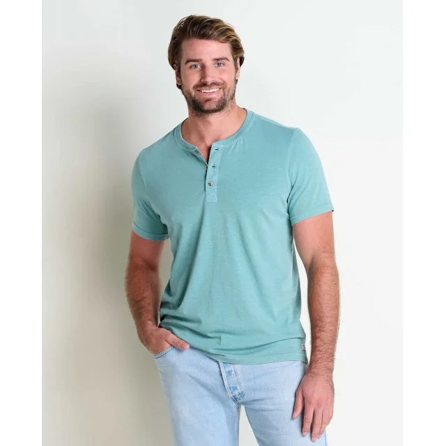 camping cookware with collapsible design -Men's Primo SS Henley