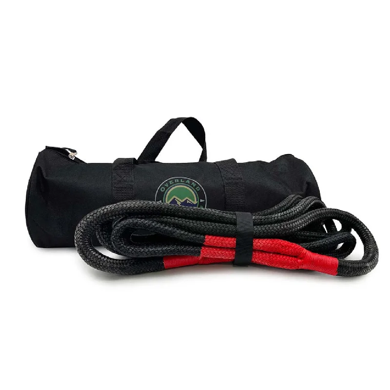 trekking socks for wet conditions -Overland Vehicle Systems Brute Kinetic Recovery Rope w/ Storage Bag