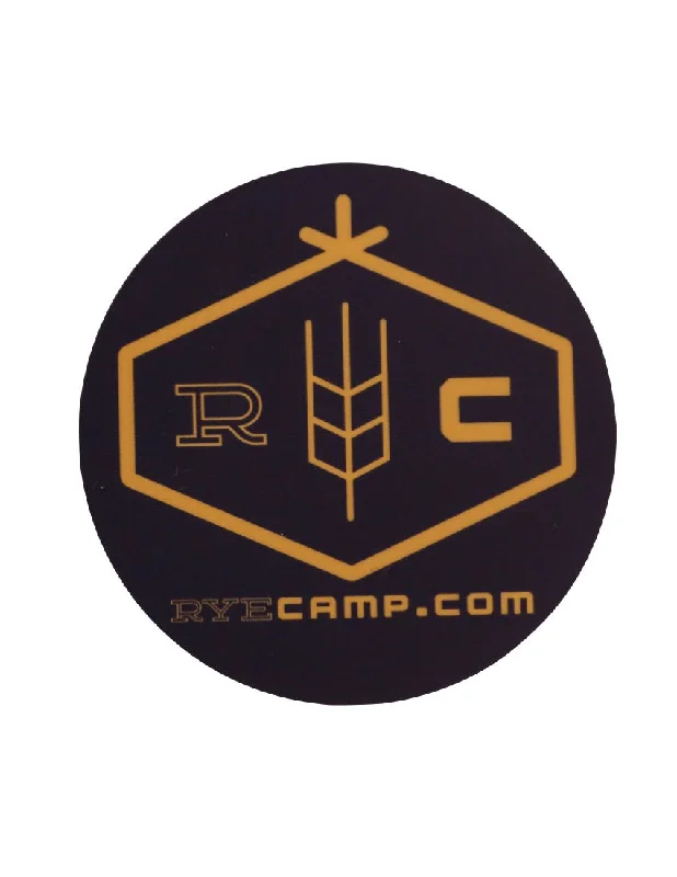 portable solar lantern for camping -Rye Camp Sticker