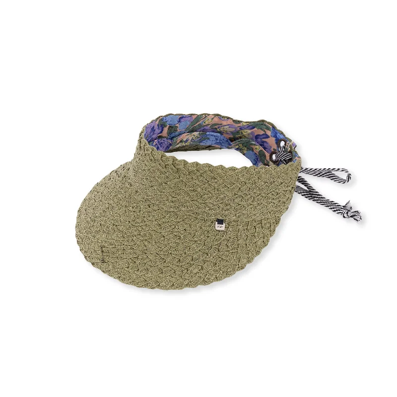 stylish wool hat for warm weather -Rita Visor