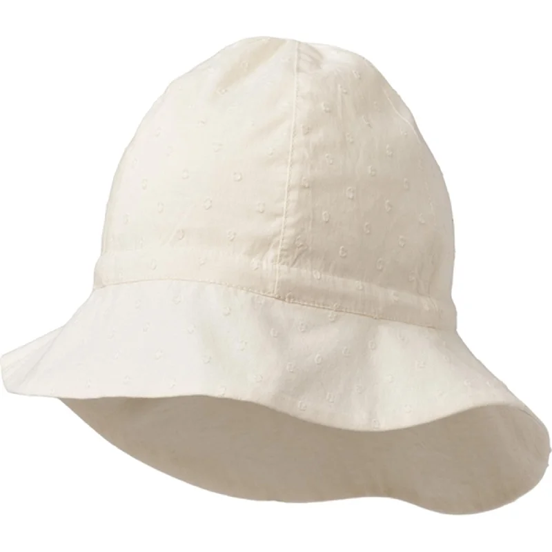 unisex wool sun protection hat -Wheat Cream Sun Hat Chloe